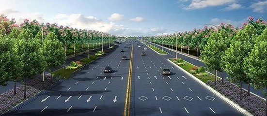 迎宾大道提升改造项目简述 弱电工程设计推进，预计2022年年底全面竣工